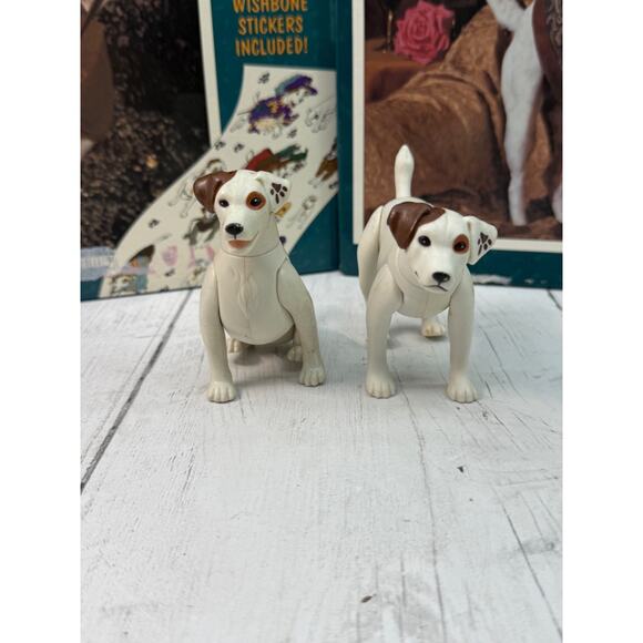 2 Wishbone Puzzles 100 pc Romeo Juliet Journey Center Earth + Toys Figures 1997 - Picture 13 of 16